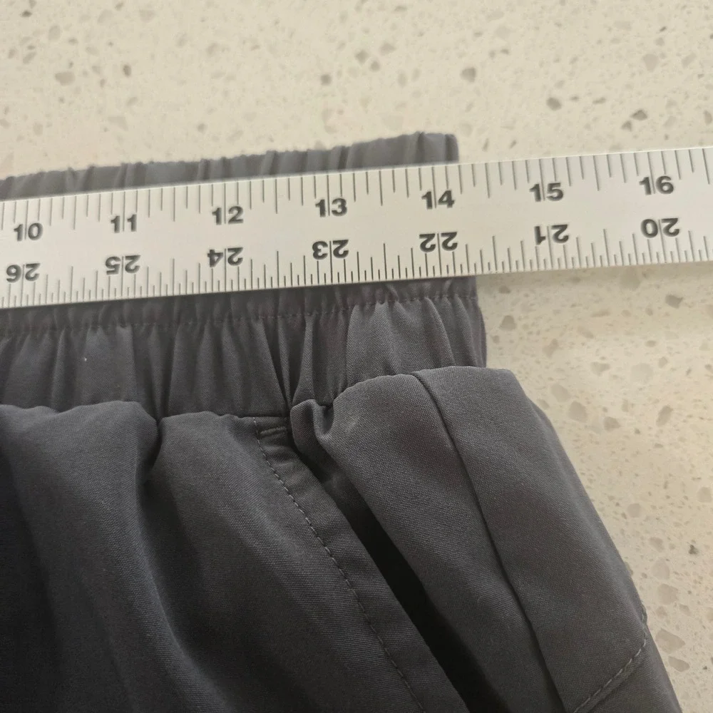 Mier Shorts Womens Medium Athletic Running Charcoal Gray Elastic Waist Pockets